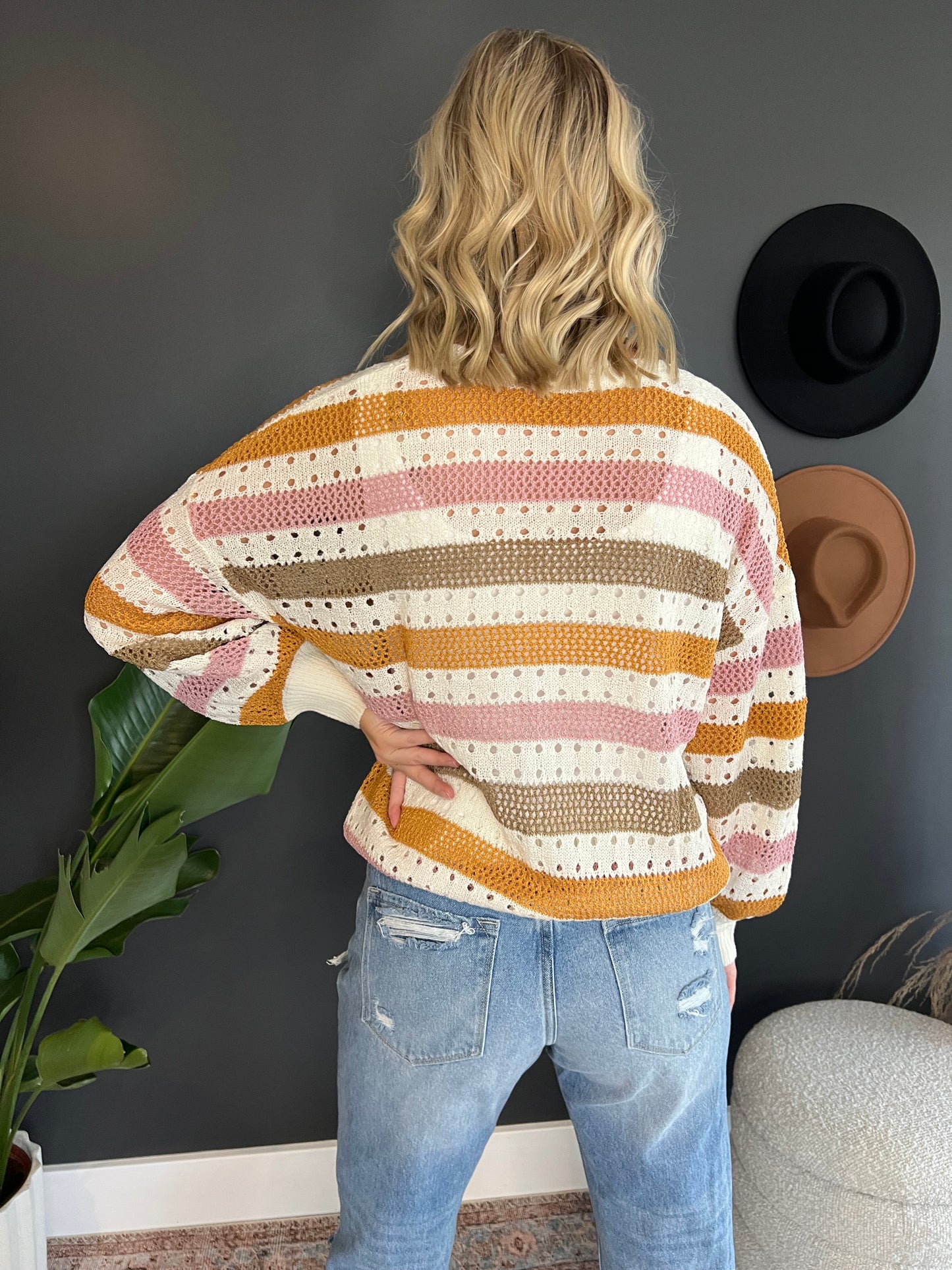 Multicolored Striped Sweater