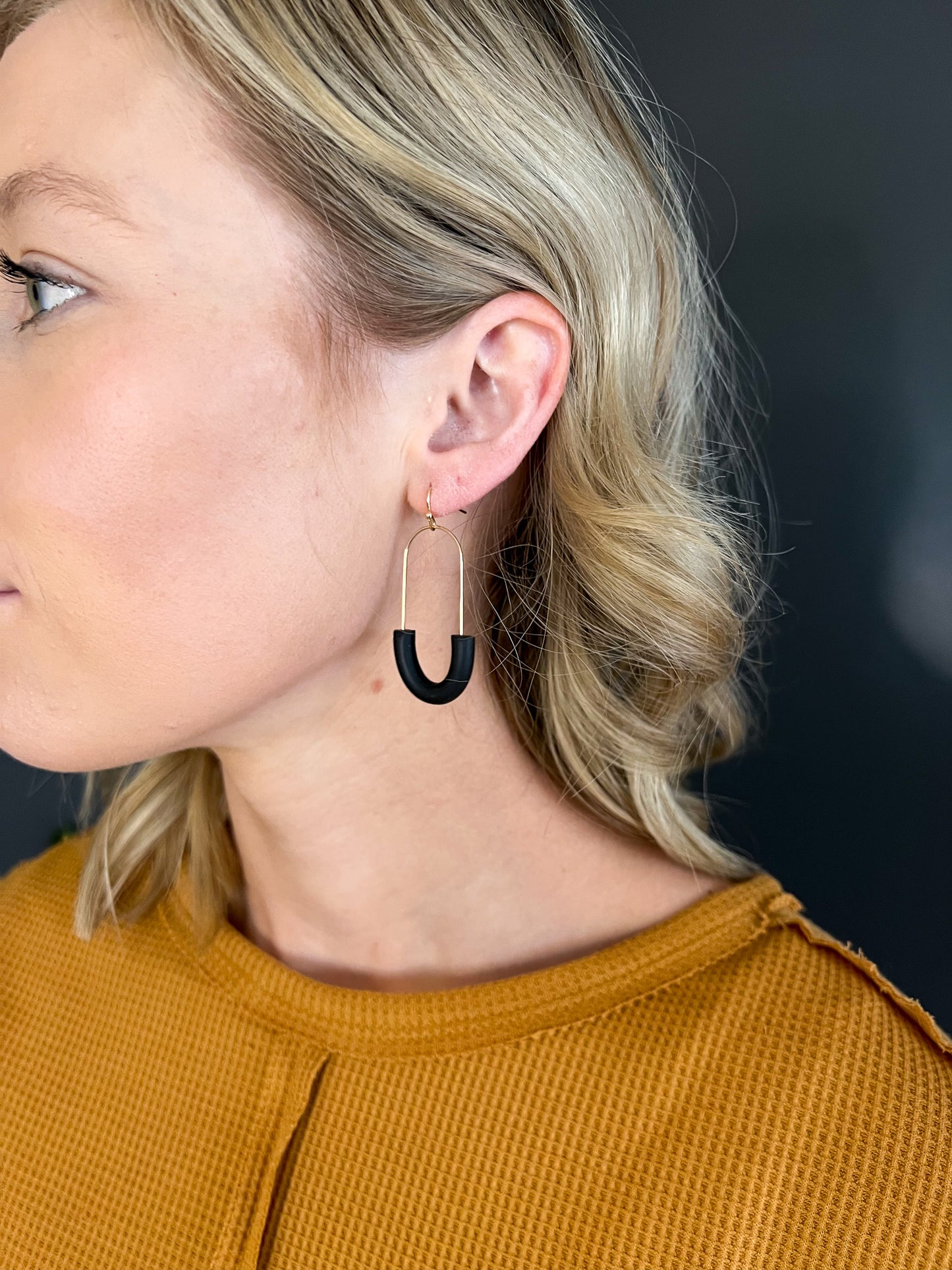 Oval Drop Earrings FINAL SALE