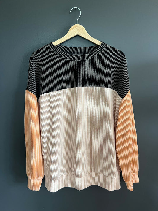 Britt Color Block Top FINAL SALE