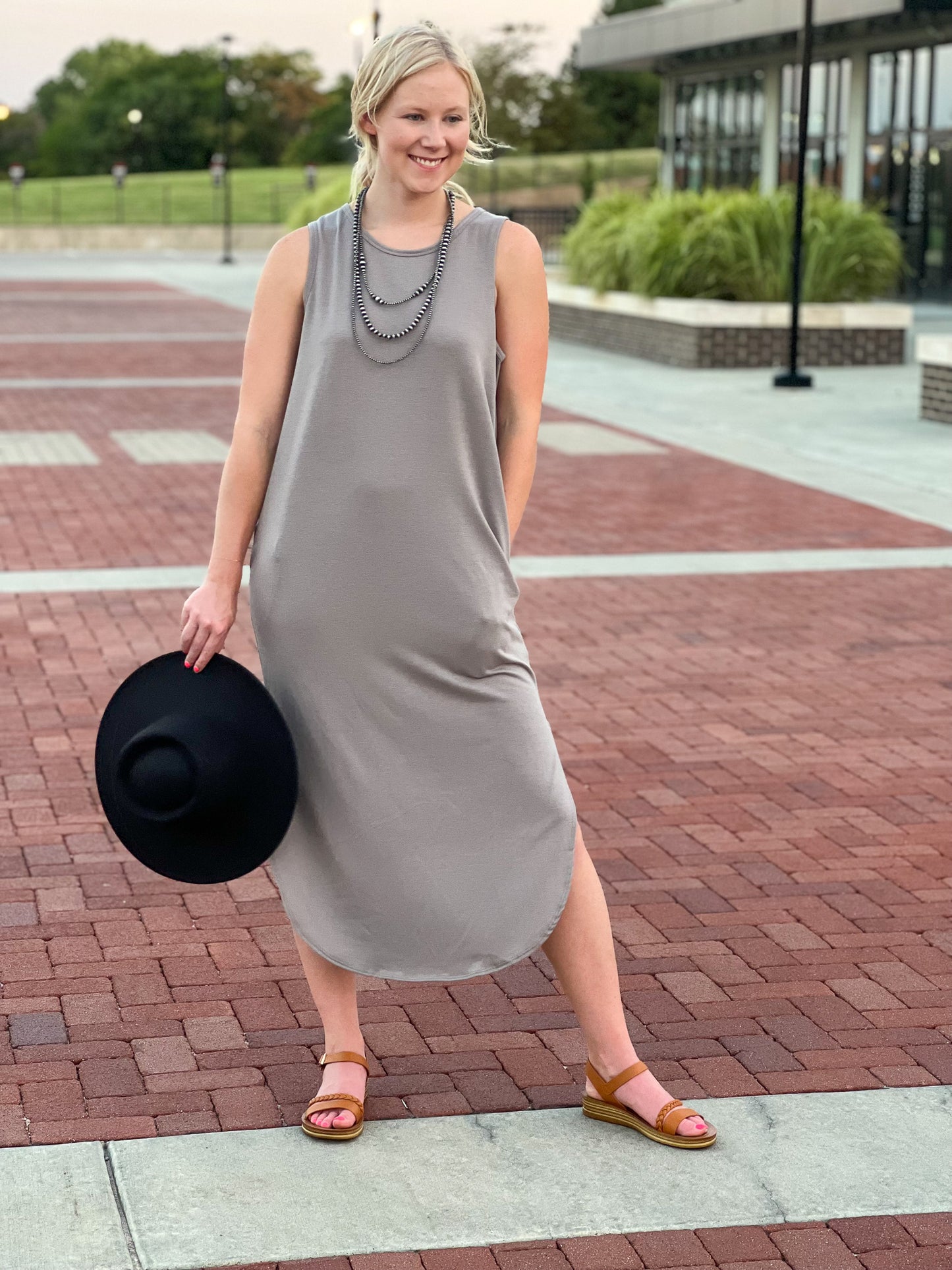 Cassie Sleeveless Maxi Dress FINAL SALE