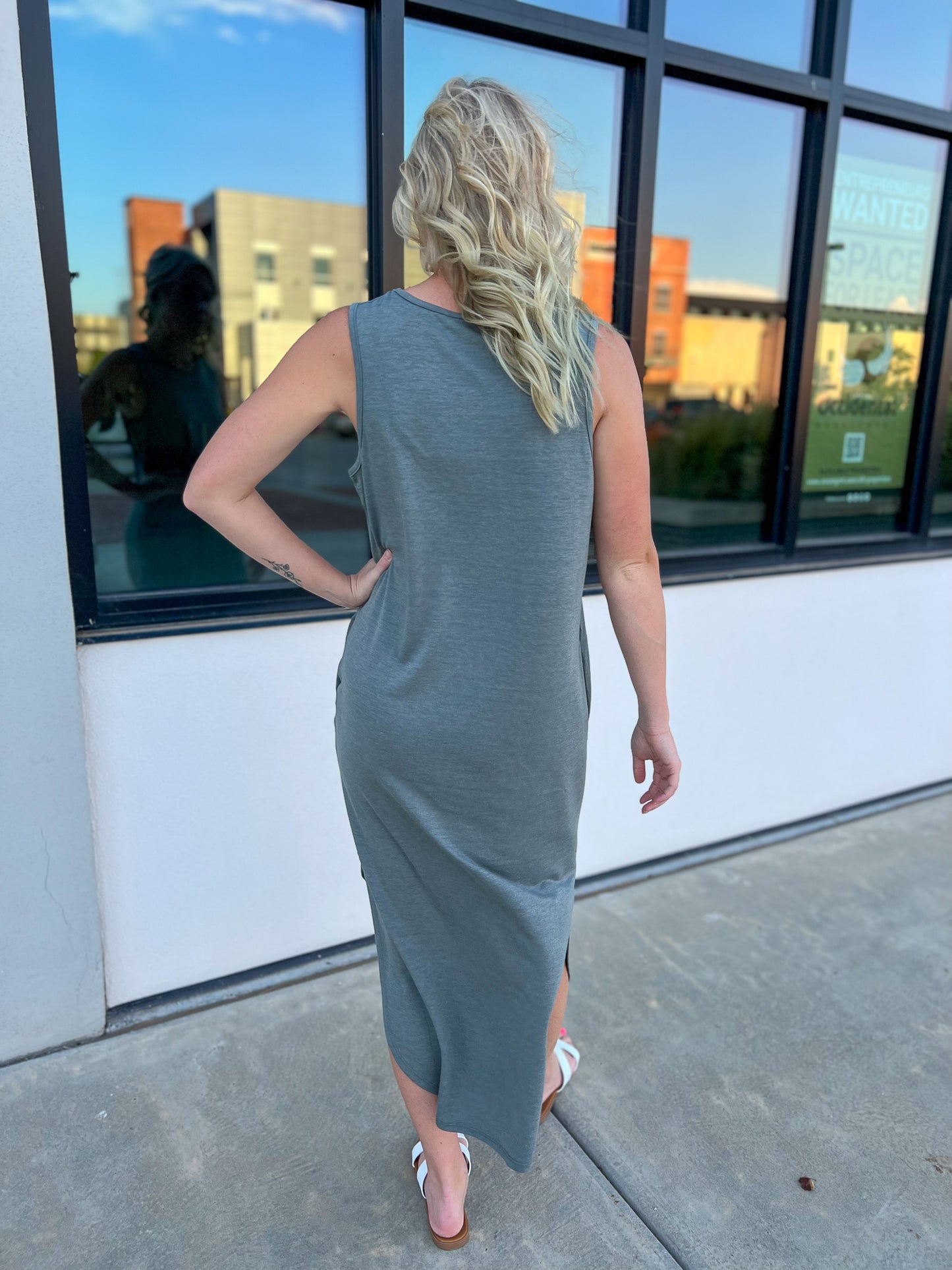 Cassie Sleeveless Maxi Dress FINAL SALE