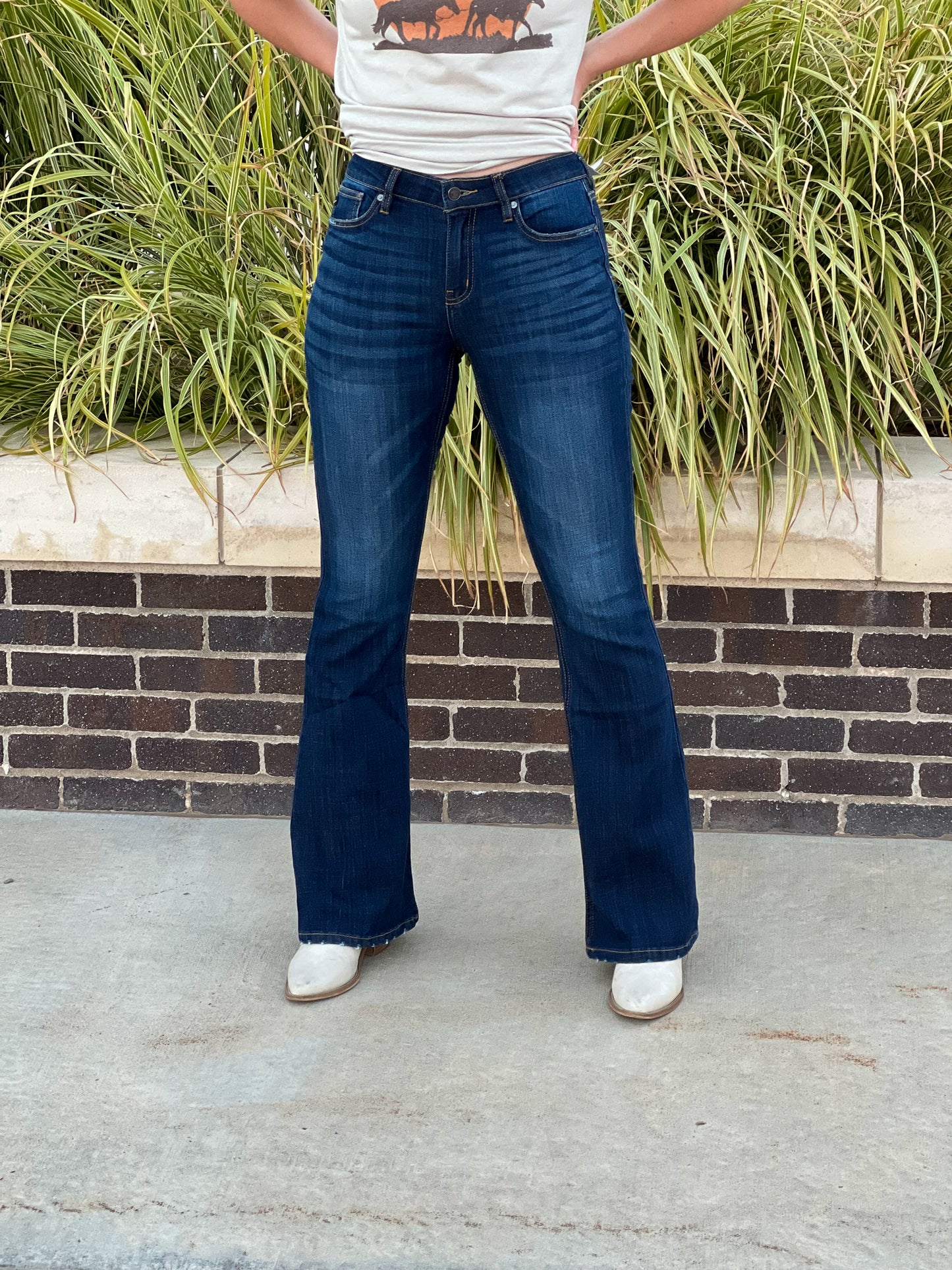 Chelsea Mid Rise Flare Jeans FINAL SALE