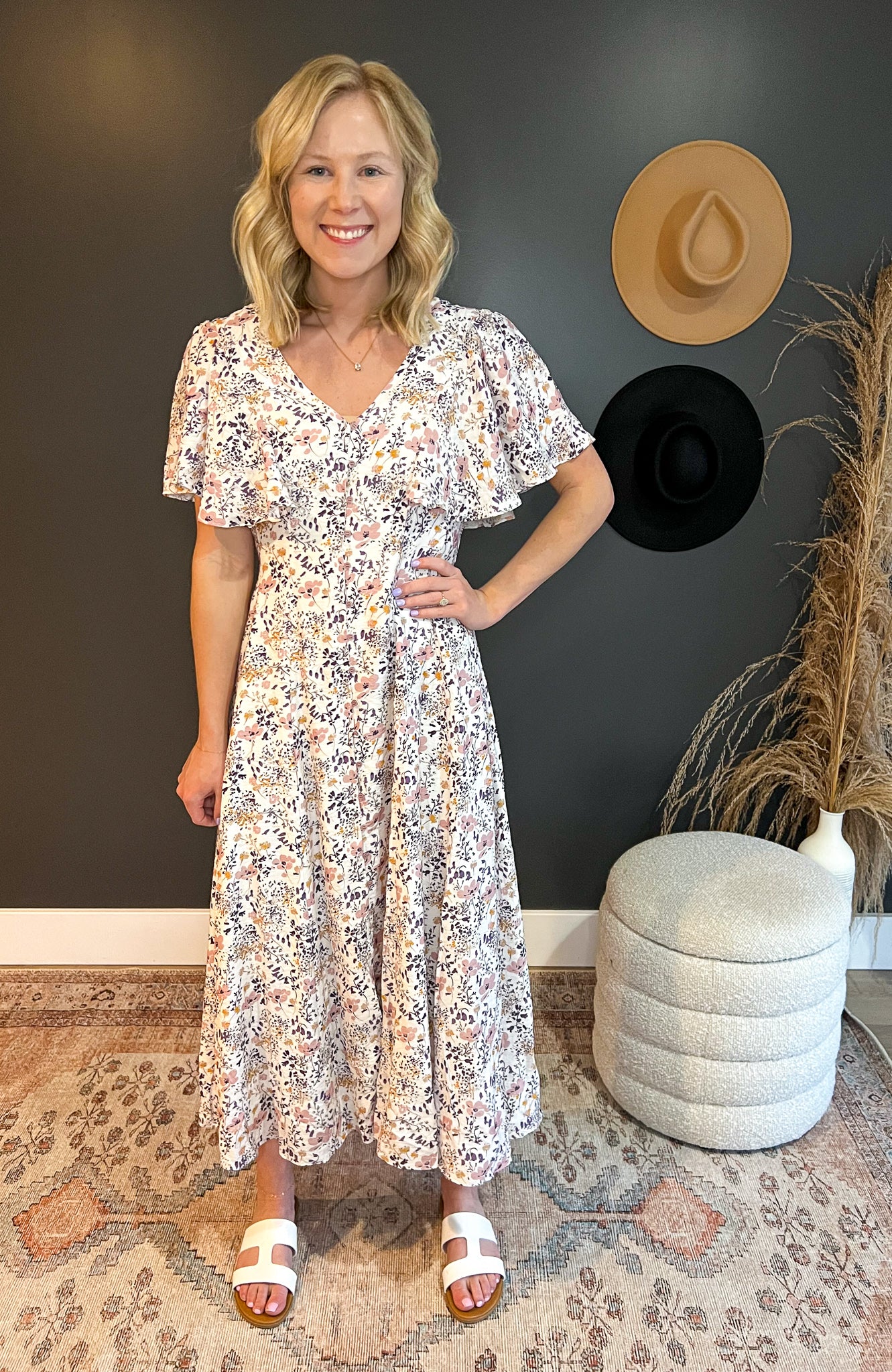 Grace Floral Maxi Dress FINAL SALE