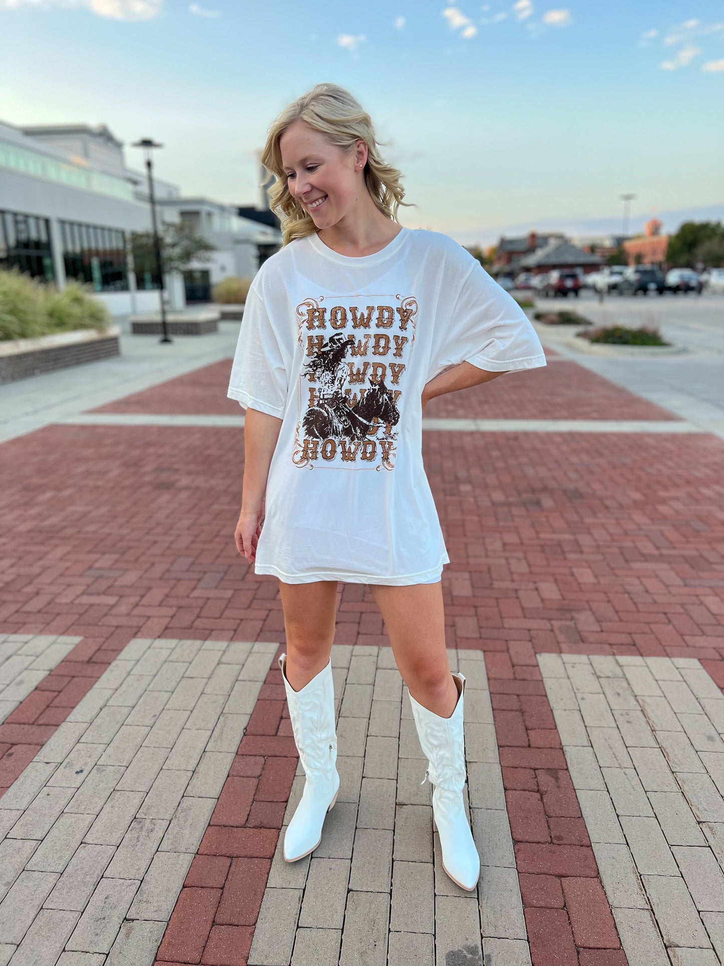 Howdy Cowgirl T-Shirt Dress FINAL SALE