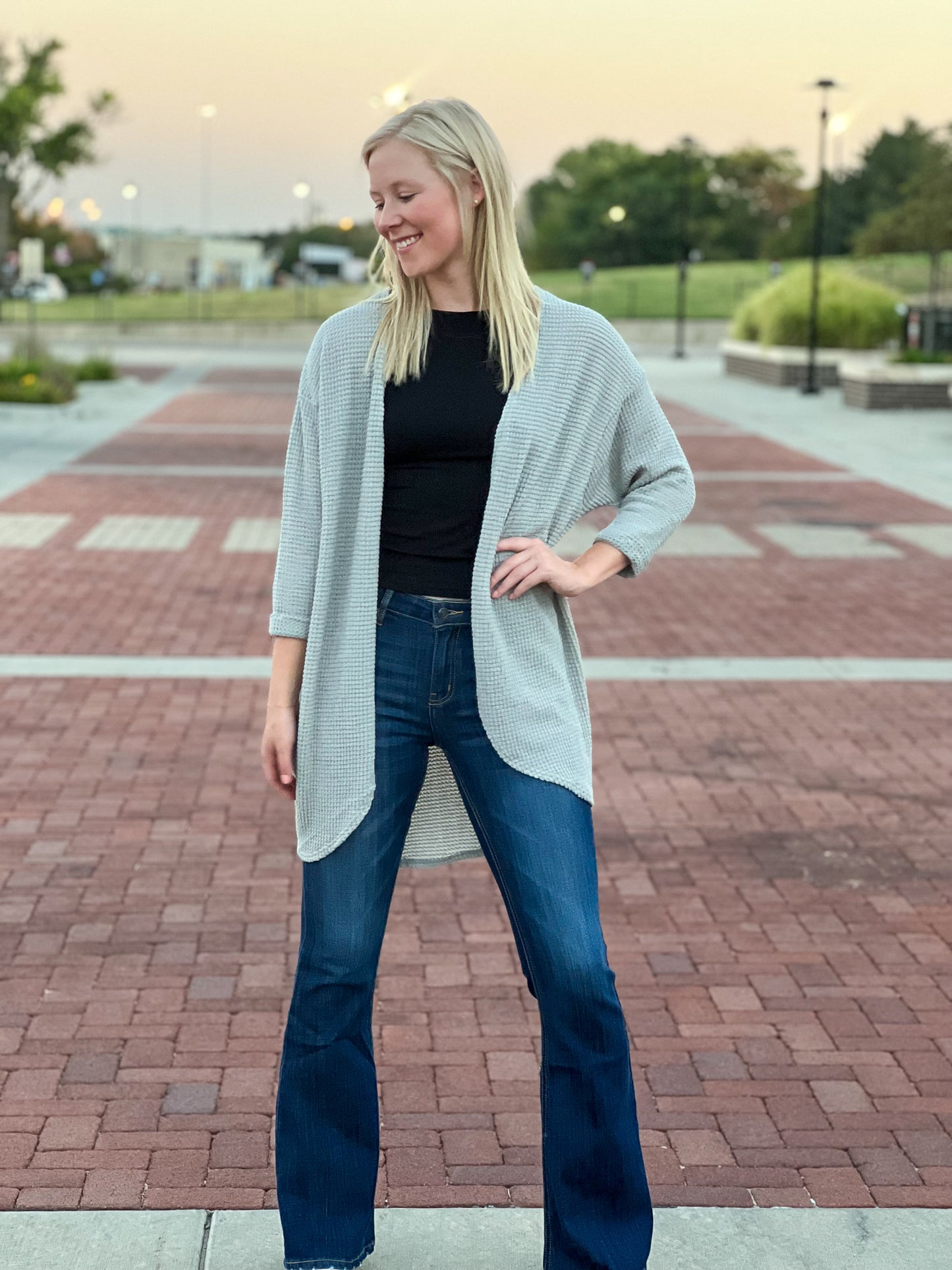 Jenni 3/4 Sleeve Cardigan FINAL SALE