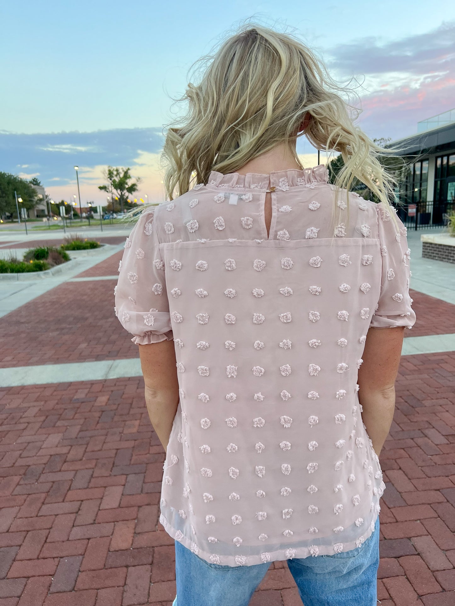 Light Pink Penelope Blouse FINAL SALE