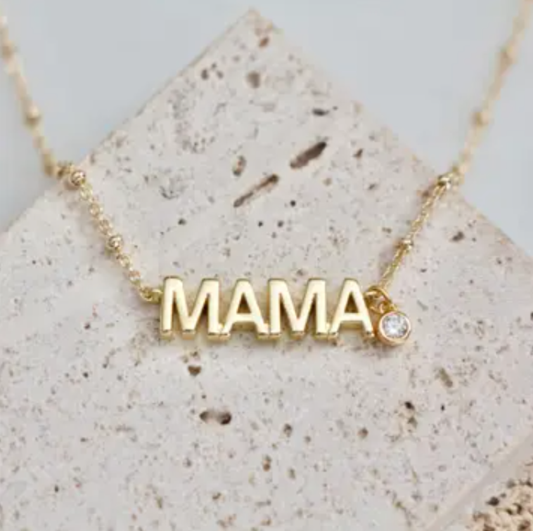 MAMA uppercase necklace FINAL SALE