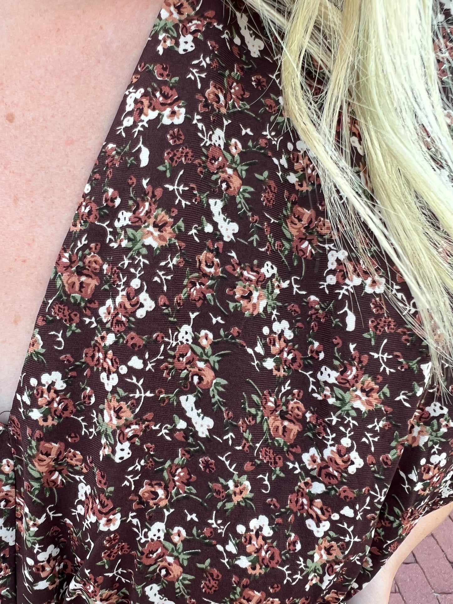 Morgan Floral Print Maxi Dress FINAL SALE