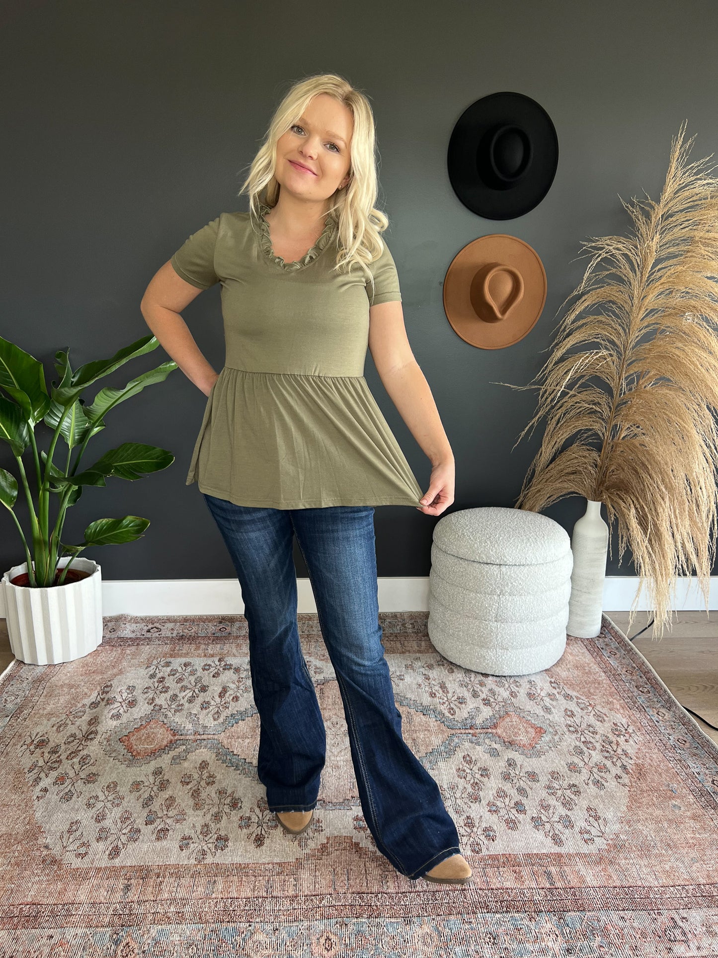 Olive Freya Top FINAL SALE