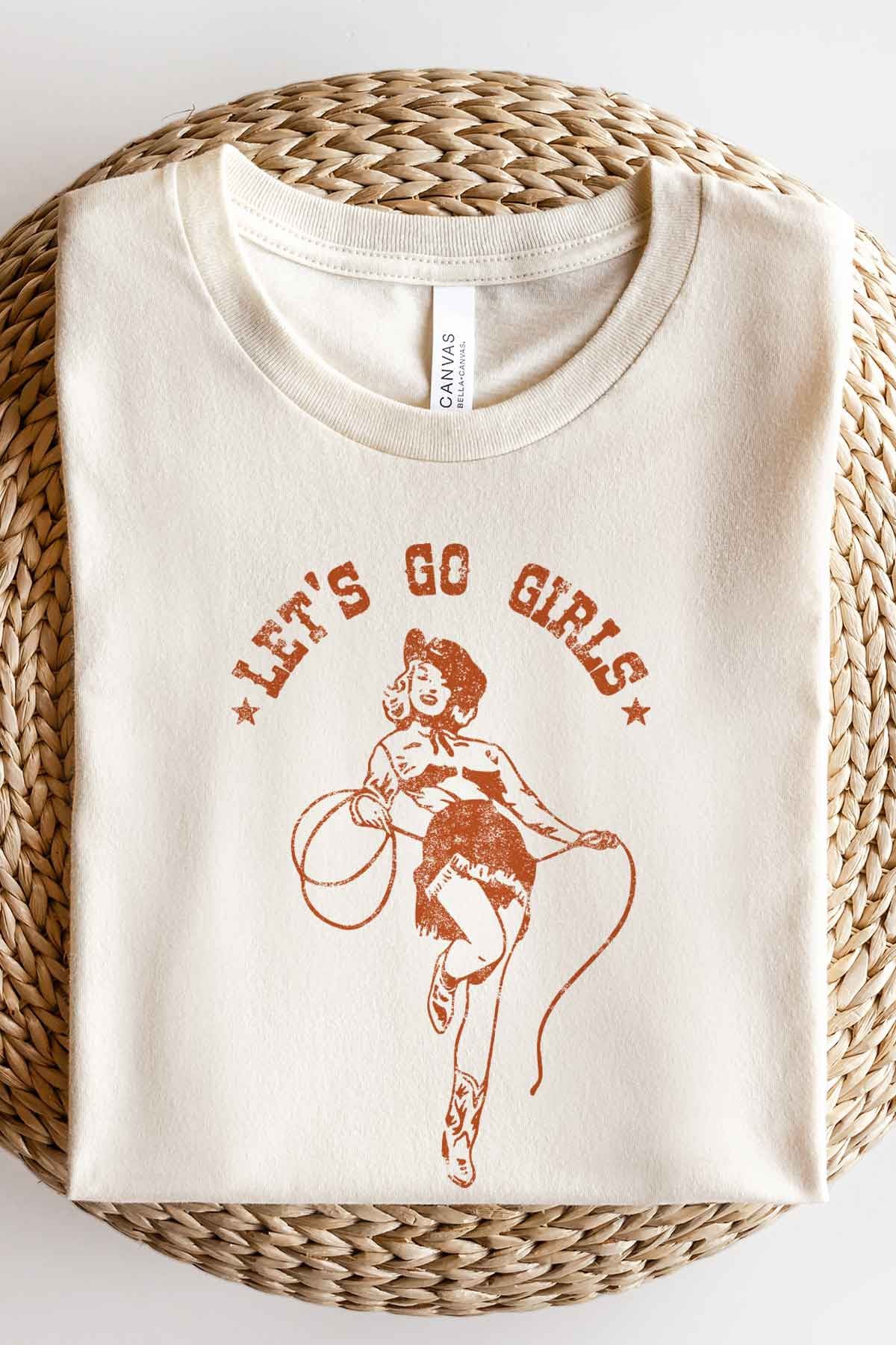 Let's Go Girls Graphic Tee FINAL SALE