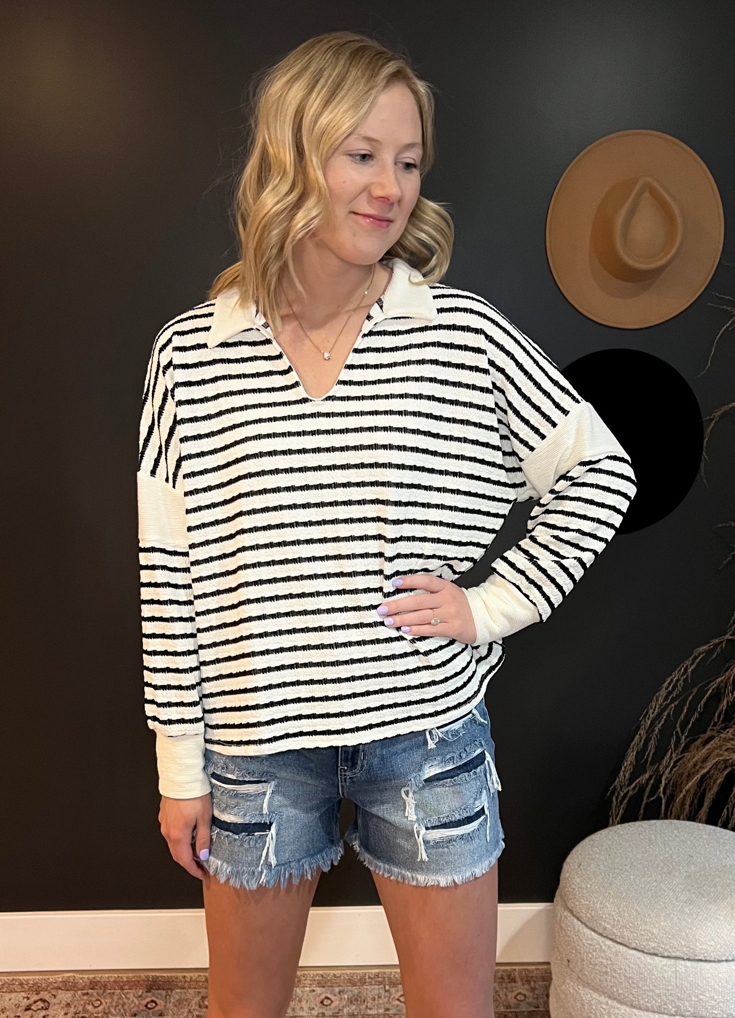 Sandra Striped Top FINAL SALE